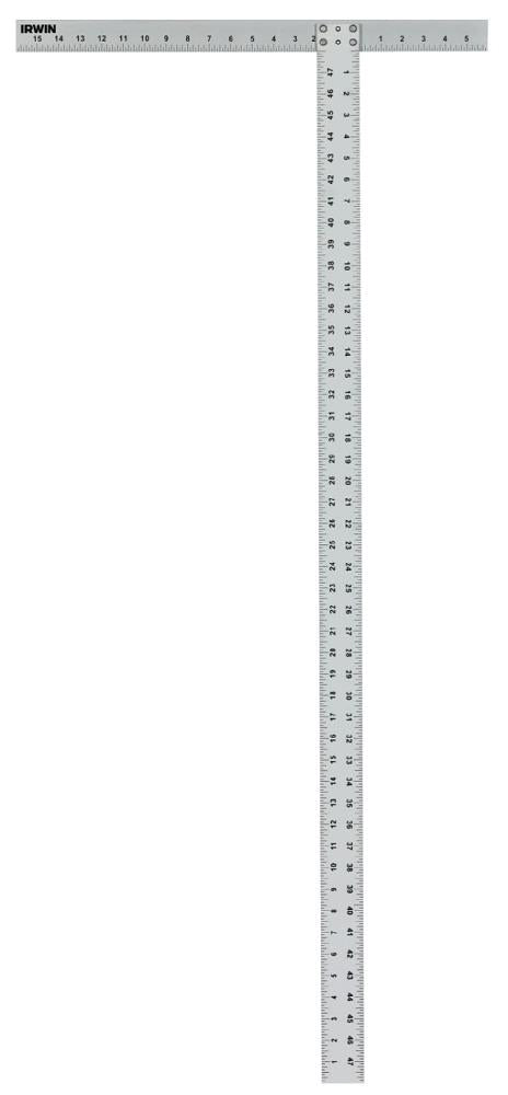 Irwin 1794476 Aluminum Drywall Square, 48"