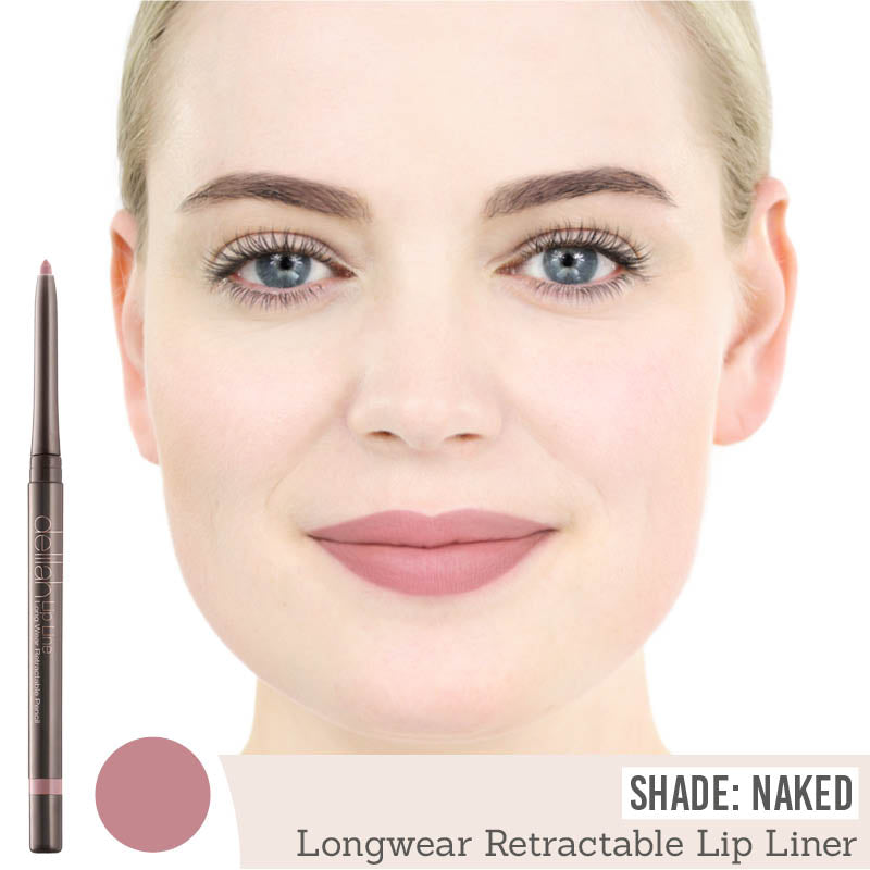 Delilah Delilah Long Wear Retractable Lip Liner in Naked