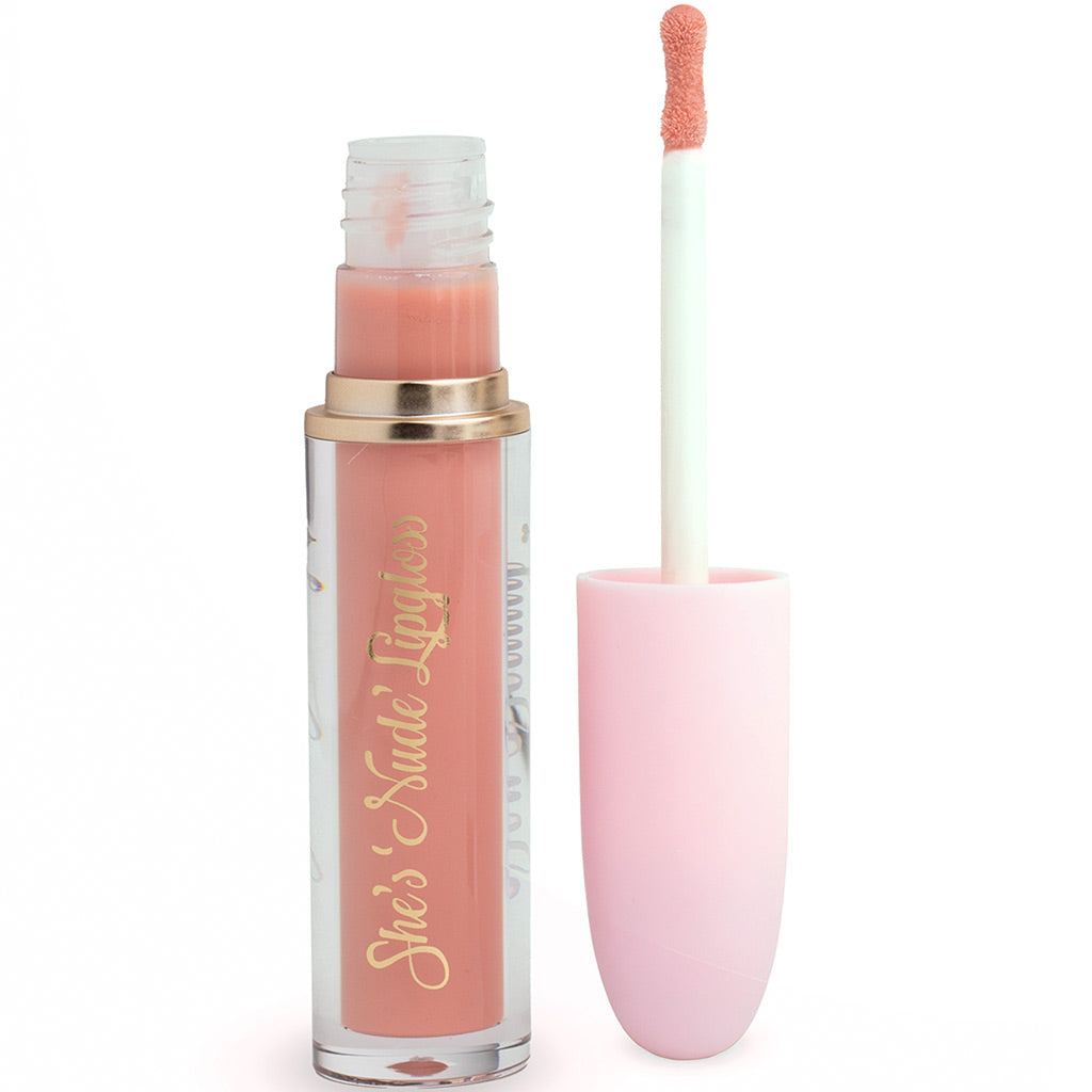 Doll Beauty She's Nude Lipgloss (2.3g) [Golden Girl]