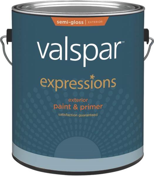 Valspar 17162 Expressions Exterior Latex Paint, Pastel Base, 1 Gallon