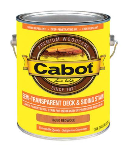 Cabot 01-16380 Semi Transparent Deck & Siding Stain