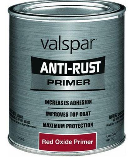 Valspar  044.0021851.007 Metal Primer, Red Oxide, 1 Gallon