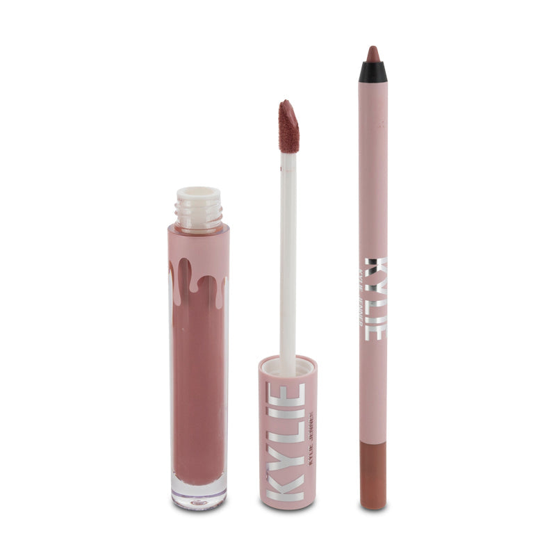 Kylie Cosmetics Matte Lip Kit 302 Snow Way Bae Matte (Blemished Box)