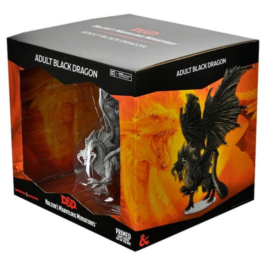 Dungeons & Dragons Nolzur`s Marvelous Unpainted Miniatures: Adult Black Dragon